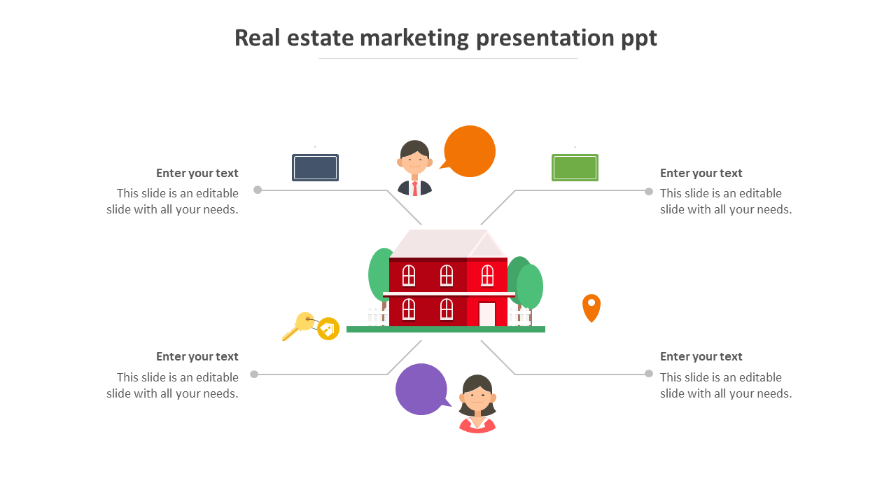 Creative Real Estate Marketing Presentation PPT